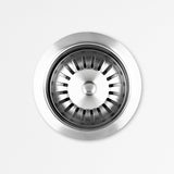 Welba Kitchen Sink 55x45cm Granite Basin Single Bowl White - Side View