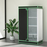 Green Fingers Grow Tent 100x60x180cm 4 Tiers Kits Hydroponics Indoor Grow System - Close-Up Angle