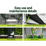 Green Fingers Grow Tent Light Kit 120x120x200CM 2200W LED Full Spectrum - 45-Degree Angle