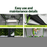 Green Fingers Grow Tent Light Kit 120x120x200CM 4500W LED Full Spectrum - 45-Degree Angle