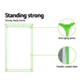 Greenfingers Grow Tent 120x60x210CM Height Adjustable Hydroponics Kit Indoor Grow System - Top-Down View
