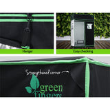 Greenfingers Grow Tent 120x60x210CM Height Adjustable Hydroponics Kit Indoor Grow System - Rear View