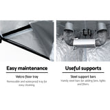 Green Fingers Grow Tent Kits Hydroponics Kit Indoor Grow System 142X100X180CM - 45-Degree Angle