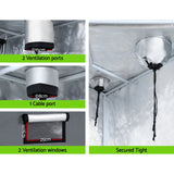 Green Fingers Grow Tent Kits Hydroponics Kit Indoor Grow System 142X100X180CM - Close-Up Angle