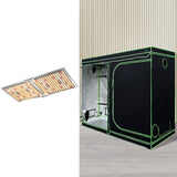 Green Fingers Grow Tent Light Kit 240x120x200CM 2200W LED Full Spectrum - Low Angle