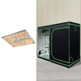 Green Fingers Grow Tent Light Kit 240x120x200CM 4500W LED Full Spectrum - Low Angle