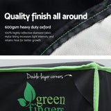 Green Fingers Grow Tent 60x60x140CM Hydroponics Kit Indoor Plant Room System - Rear View