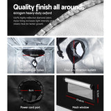 Green Fingers Grow Tent 60x60x90CM Hydroponics Kit Indoor Plant Room System - Top-Down View