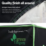 Green Fingers Grow Tent 90x50x160CM Hydroponics Kit Indoor Plant Room System - 45-Degree Angle