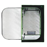Greenfingers Grow Tent 900x90x180CM 1680D Hydroponics Kit Indoor Plant Room System - Side View