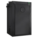Green Fingers Grow Tent Kits 120x120x200cm Hydroponics Indoor Grow System - Side View