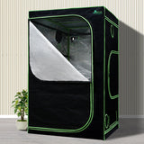 Green Fingers Grow Tent Light Kit 120x120x200CM 1000W LED 6 Vent Fan,Green Fingers Grow Tent Light Kit LED 1000W Full Spectrum 6 Vent 120x120x200CM - Low Angle