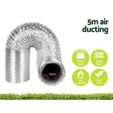 Green Fingers Grow Tent Light Kit 120x120x200CM 2000W LED 6 Vent Fan,Green Fingers Grow Tent Light Kit LED 2000W Full Spectrum 6 Vent 120x120x200CM - Close-Up Angle