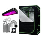 Green Fingers Grow Tent Light Kit 150x150x200CM 2000W LED 4 Vent Fan,Green Fingers Grow Tent Light Kit LED 2000W Full Spectrum 4 Vent 150x150x200CM