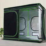 Green Fingers Grow Tent Light Kit 240x120x200CM 2000W LED 6 Vent Fan,Green Fingers Grow Tent Light Kit LED 2000W Full Spectrum 6 Vent 240x120x200CM - Low Angle