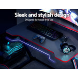 Artiss Gaming Desk Computer Desks 100CM - Rear View