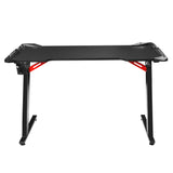 Artiss Gaming Desk Computer Desks LED Light 120CM - Side View
