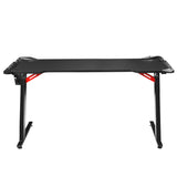Artiss Gaming Desk Computer Desks LED Light 140CM - Side View