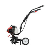 Giantz 88CC Tiller Garden Cultivator Rototiller 4 Blades Soil Plower Rotary Hoe - Top-Down View