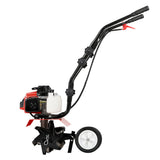 Giantz 63CC Tiller Garden Cultivator Rototiller 4 Blades Soil Plower Rotary Hoe - Side View