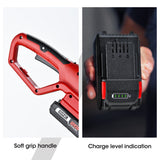 BAUMR-AG 20V SYNC Cordless Pole Saw & Hedge Trimmer Combo, 8 inch Chainsaw Pruner, Telescopic Handle, with Battery and Charger Kit - Extra Image