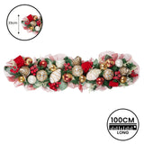 Christabelle 100cm Festive Floral Christmas Garland