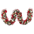 Christabelle 274cm Festive Floral Christmas Garland