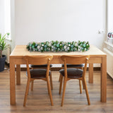 Christabelle Mint Luxe Christmas Garland - 100cm - Rear View