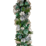 Christabelle Mint Luxe Christmas Garland - 274cm