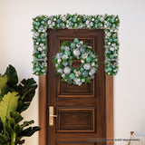 Christabelle Mint Luxe Christmas Garland - 274cm - Close-Up Angle