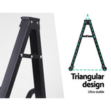 Alpha Guitar Stand Folding Portable Floor Rack Holder - Top-Down View