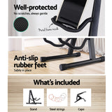 Alpha Guitar Stand Folding Portable Floor Rack Holder - 45-Degree Angle