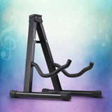 Alpha Guitar Stand Folding Portable Floor Rack Holder - Low Angle