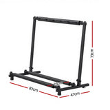 Alpha 5 Space Folding Guitar Stand Rack Holder Display - Front View