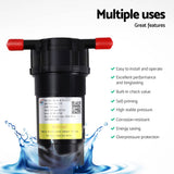 Water Pump 12V Pressure Shower 4L/Min - 45-Degree Angle