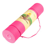 Powertrain TPE Pilates Exercise Yoga Mat 8mm - Pink