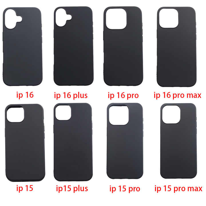 Frosted TPU Shockproof Case for iPhone 16, 15 Plus, 14, SE3, XR