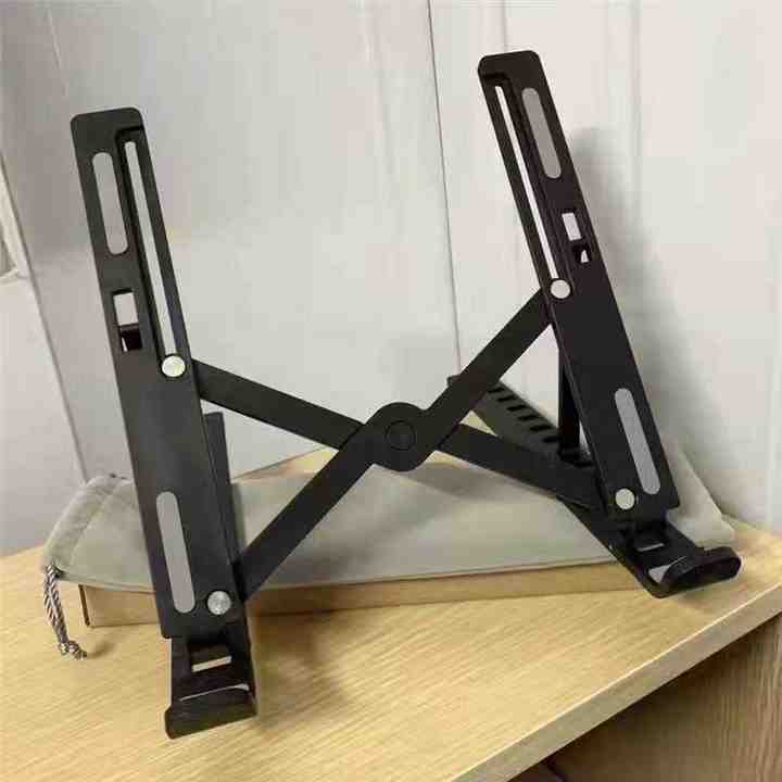Adjustable Portable Ergonomic Aluminum Laptop Stand Holder for Desk Use