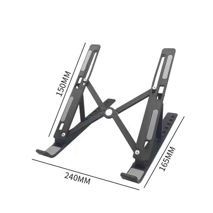 Adjustable Portable Ergonomic Aluminum Laptop Stand Holder for Desk Use