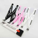 Flexible and Portable Adjustable Laptop Stand - Lightweight ABS Design for Tablets and Phones