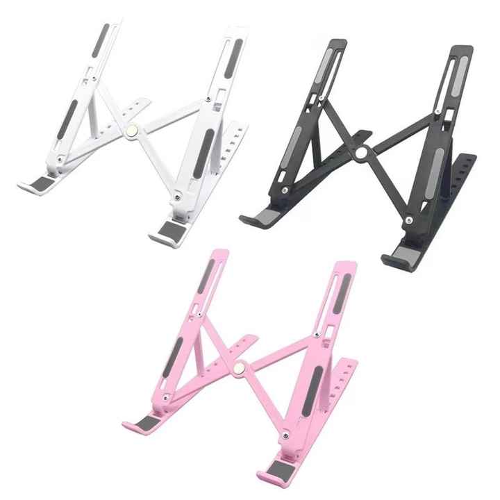 Adjustable Portable Ergonomic Aluminum Laptop Stand Holder for Desk Use