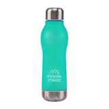 Mineral Water Bottle + a Mineral Stone Pouch - MINT GREEN
