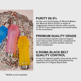 2X Mineral Stone Pouch Water Filter Replacement - 45-Degree Angle