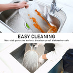 Combo Medium Stainless Steel Chopping Board + Holder
