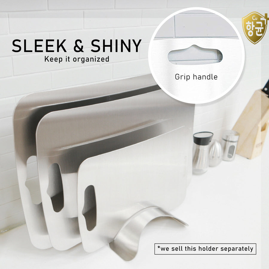Stainless Steel Chopping Board Large