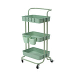 Trolley Cart Storage 3 Tier - GREEN
