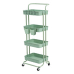 Trolley Cart Storage 4 Tier - GREEN