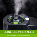 6L Air Humidifier Ultrasonic Cool - BLACK