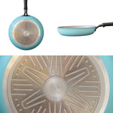 28cm Stone Frypan - PURE SKY - Close-Up Angle