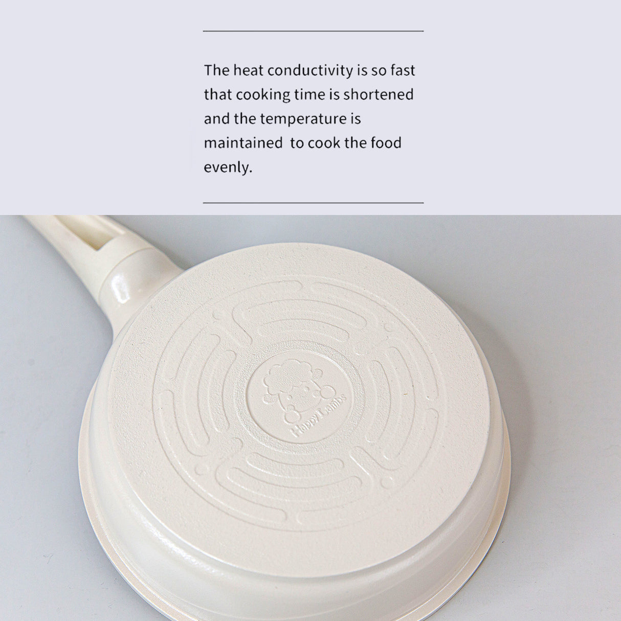 16cm Sauce Pot and Stone Frypan with a Lid - PINK